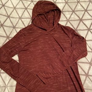 Maroon Nike hoodie